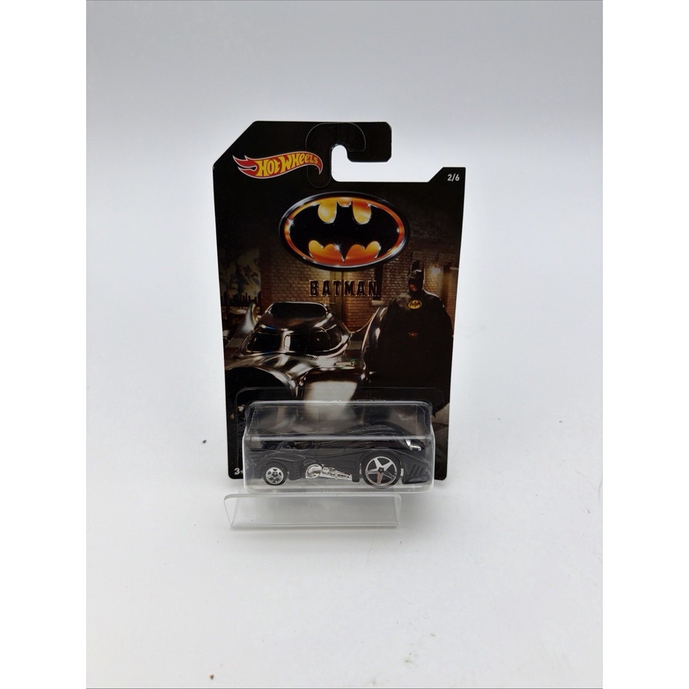 2014 Hot Wheels DC Comics Batman Movie Batmobile 2/6 - NEW